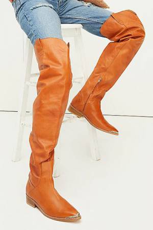 Free People Thigh High Boots "Austyn"