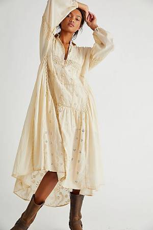 Free People Midi Dress "The Adventuring"