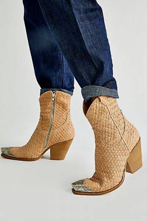 Free People Western Boots "Woven Brayden"