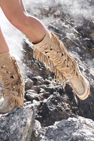 El Vaquero Moccassin Boots "Peace Valley"