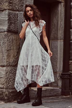 Free People Midi Dress "Lianna Lace"