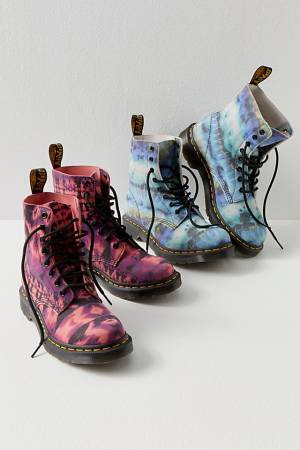 Dr. Martens 1460 Pascal Tie Dye Boots "Summer"