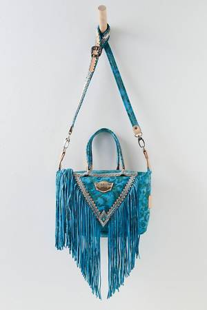El Vaquero Crossbody Bag "Fringed Paisley"