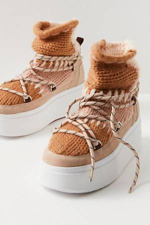 Ash Winter Knit Boots "Move"