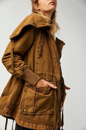 Free People Surplus Future Parka Jacket "We The Free"