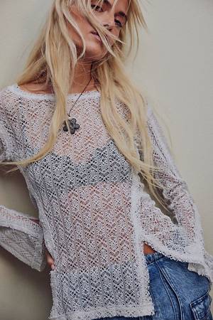 Free People Top "On The Road Twisted Tee"