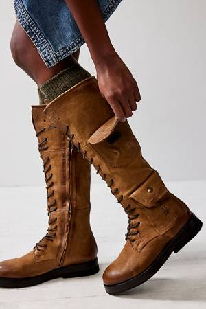 A.S.98 Tall Lace Up Boots "Elisa"