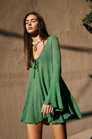 Free People Sweater Tunic Mini Dress "Shauna"