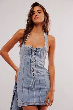 Retrofete Denim Mini Dress "Joan"