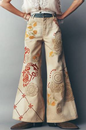 Free People We The Free Falling Love Wide-Leg Jeans