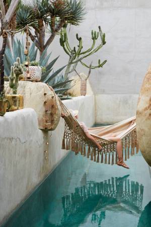 Fringed Macramé Hammock