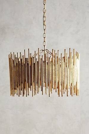 Gathered Chandelier Light