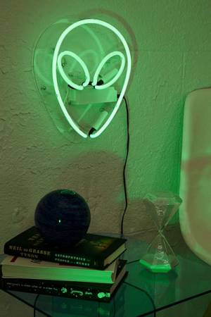Alien Green Neon Sign