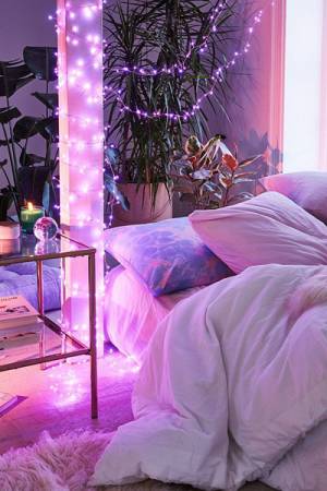 Colored Vine String Lights