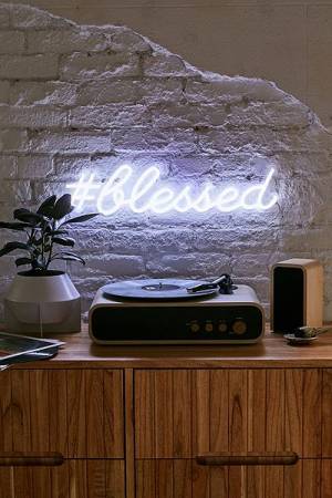 Led Neon Sign "Blessed"