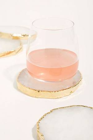 Crystal Coasters "Clear Quartz"