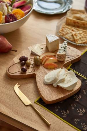 Mushroom Cheese Board