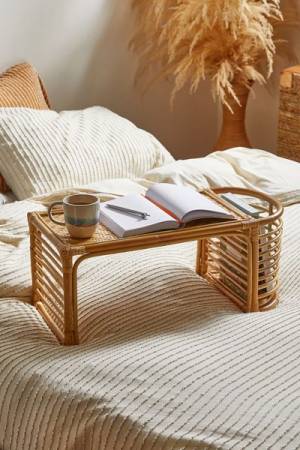 Rattan Bamboo Bed Tray "Laurie"