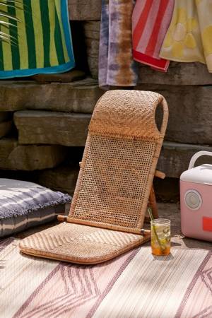 Rattan Foldable Beach Chair