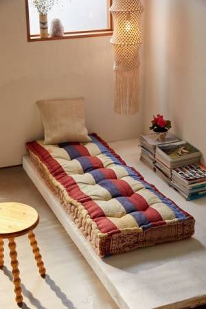 Rohini Daybed Cushion "Kantha"