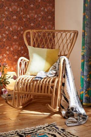 Rattan Rocking Chair "Elise"