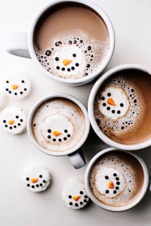 Snowman Cocoa Trimming Kit 