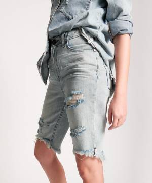 OneTeaspoon Denim Shorts "Salty Dog Cut Off Truckers"