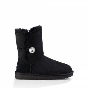 UGG Women's Bailey Button Bling Boot Sheepskin