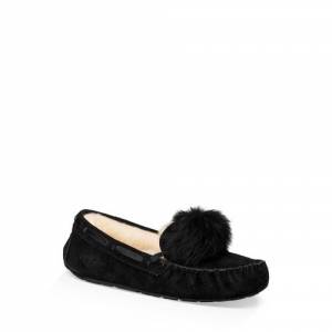 UGG Women's Dakota Pom Slipper Suede