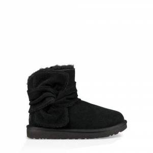 UGG Women's Mini Spill Seam Bow Boot Suede