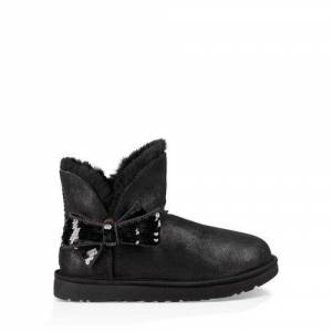 UGG Women's Mini Sequin Bow Boot Suede