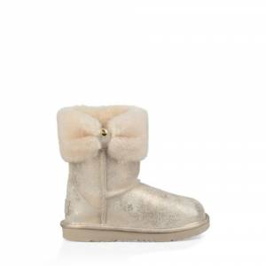 UGG Kids' Ramona Classic II Metallic Boot Sheepskin
