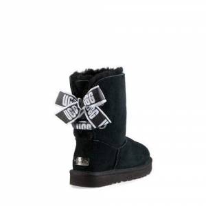 UGG Women's Customizable Bailey Bow Short Boot Suede