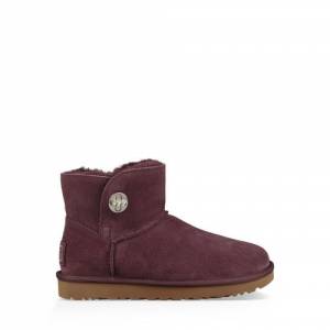 UGG Women's Mini Turnlock Bling Boot Sheepskin