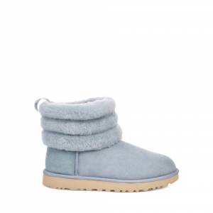 UGG Women's Classic Mini Fluff Quilted Boot Suede