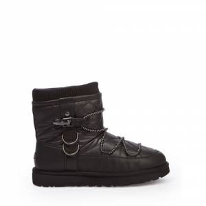UGG Women's Puff Momma Classic Short Boot Leather