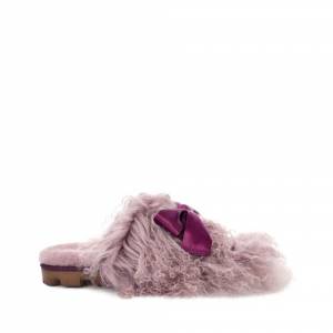 UGG Women's Classic Coquette Mongolian Slipper Sheepskin
