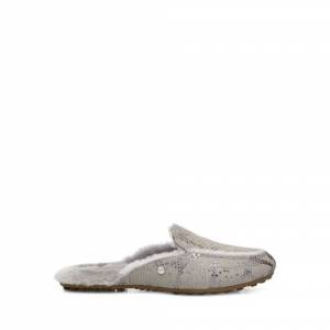 UGG Women's Lane Metallic Snake Loafer Leather