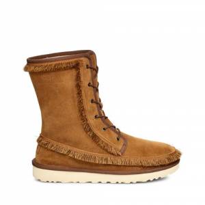 UGG Men's Riki Lace Tall White Mountaineering Boot Suede
