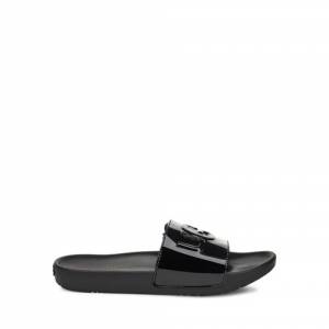 UGG Women's Royale Graphic Metallic Slide Sheepskin