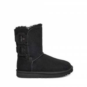 UGG Women's Bailey Fluff Buckle Boot Suede