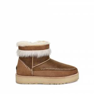 UGG Women's Fluff Punk Boot Sheepskin
