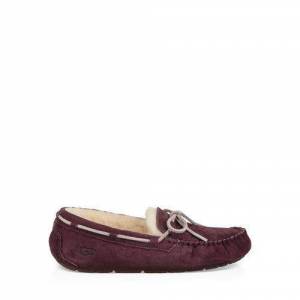 UGG Women's Dakota Wool-Lined Suede Slipper