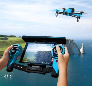 Parrot BeBop Drone 14 MP Full HD 1080p Fisheye Camera SkyController Bundle