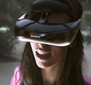 Head Mounted 3D Viewer Sony HMZ-T3W