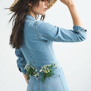 Free People Jeans "Lenox Denim Jumpsuit"