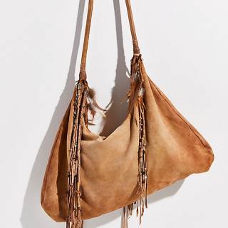 Brenda Knight Embellished Hobo Bag "Mirage"