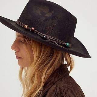 Free People Felt Hat "Outback Charm"