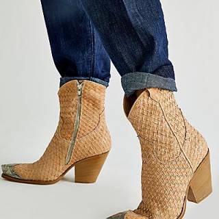 Free People Western Boots "Woven Brayden"