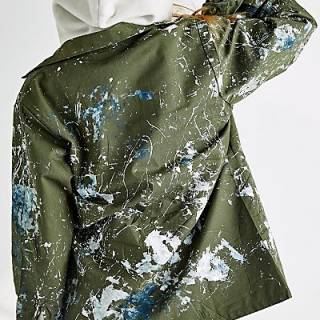 Rialto Military Shirt Jacket "Studio Splatter"